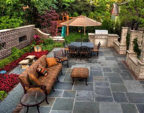 Slate Patio Ideas (Types & Design Options)