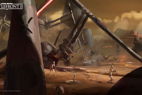 Star Wars Battlefront 2’s concept art is worthy of a Star Wars movie ...