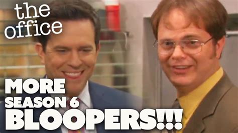 EVEN MORE Season 6 BLOOPERS | The Office US | Comedy Bites - YouTube