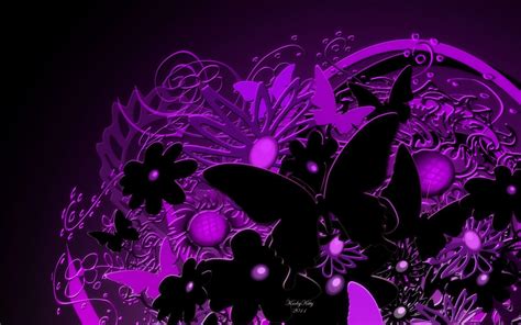 Purple Butterfly Wallpapers - Wallpaper Cave