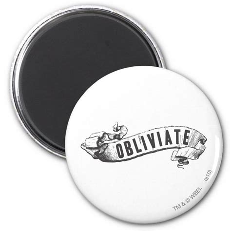 Harry Potter Spell | Obliviate Magnet | Zazzle | Harry potter spells ...