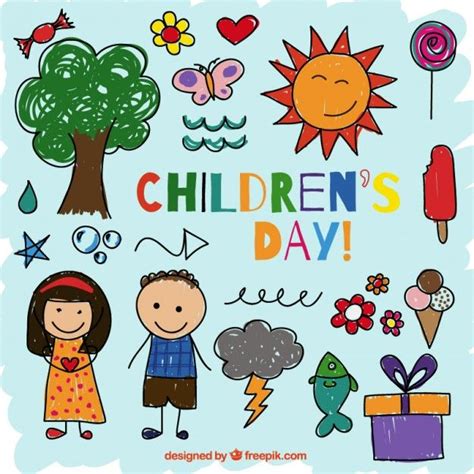 Download Children Day Draw Icon Collection for free (With images ...