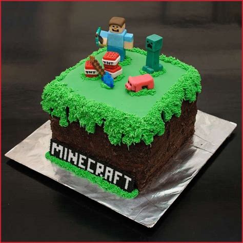 32+ Elegant Image of Minecraft Birthday Cake Ideas - davemelillo.com ...