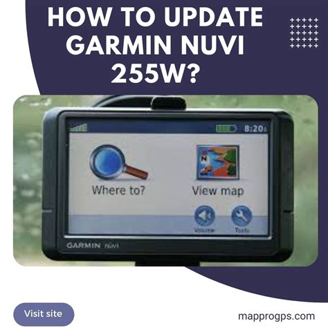 How To Update Garmin Nuvi 255W? - Map Pro Gps