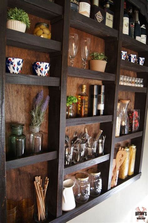 How to DIY Built-in Kitchen Wall Shelves! | Hometalk