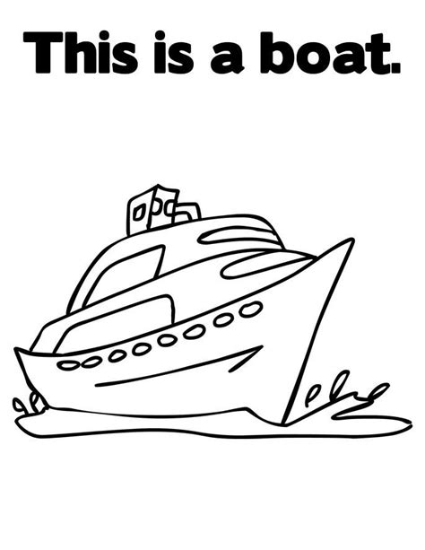 Water transport coloring pages download and print for free