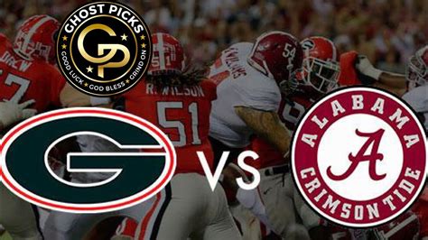 Georgia Bulldogs vs Alabama Crimson Tide Game Preview and Prediction ...