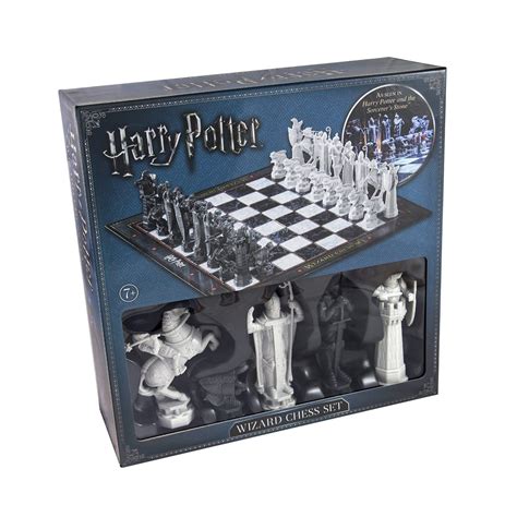 The Noble Collection Harry Potter Wizard Chess Set - 32 Detailed ...