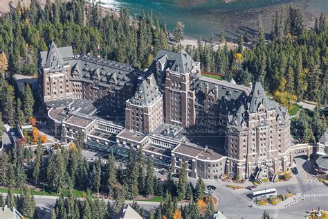 Aerial Photo | Banff Springs Hotel