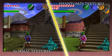 The legend of zelda ocarina of time texture pack hd - anapag