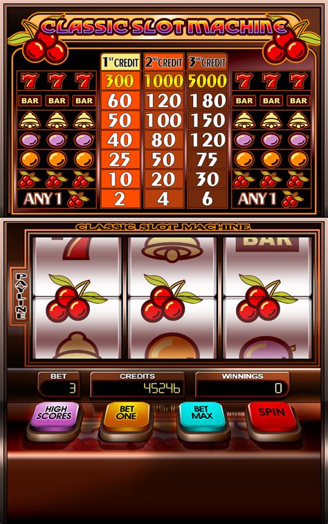 Classic Slot Machine | Wincrest Studios