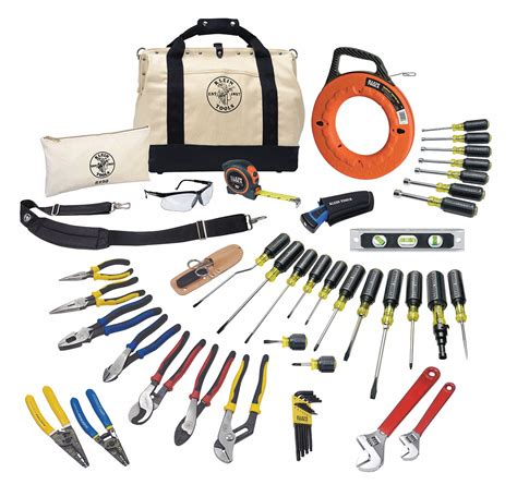 KLEIN TOOLS 41-PC Electricians Tool Kit - 2VZC1|80141 - Grainger