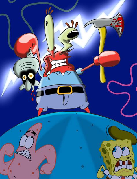 Mr. Krabs' Unquenchable Blood Lust by maniacaldude on DeviantArt