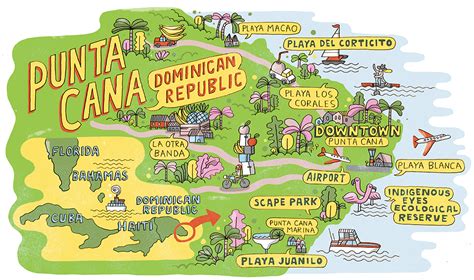 Punta Cana map – James Gulliver Hancock