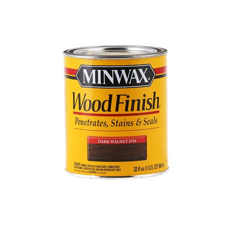 Minwax Dark Walnut 2716 Stain - Quart