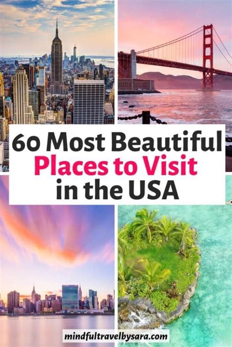 60 Best Places to visit in the US in 2020 for the best trip ever