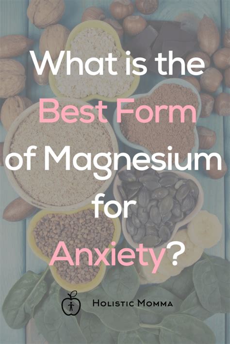 Best Form of Magnesium for Anxiety Supplements | Importance