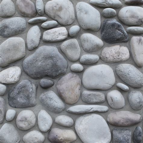 River rock stone, River rock, Stone veneer