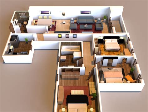 bird 3D interior flat design | CGTrader