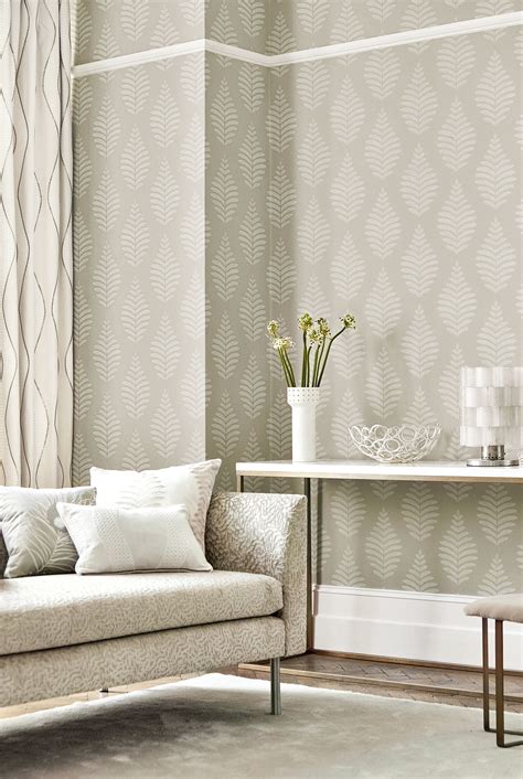 Neutral Wallpaper Living Room Ideas - siatkowkatosportmilosci