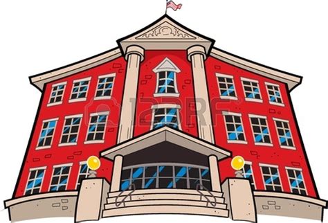 Animated Gif Of A School Building - ClipArt Best