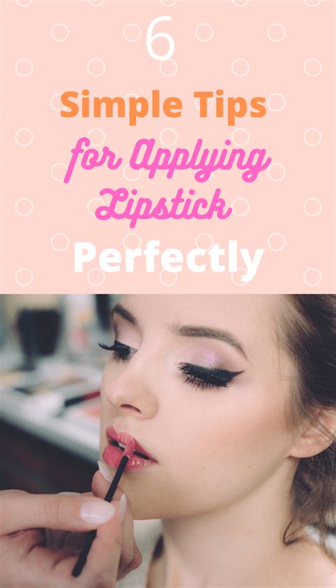 6 Simple Tips for Applying Lipstick Perfectly - My Beauty For You