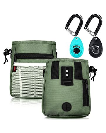 Amazon.com: Dog Treat Pouch - 3 Ways to Wear Treat Pouches for Pet ...