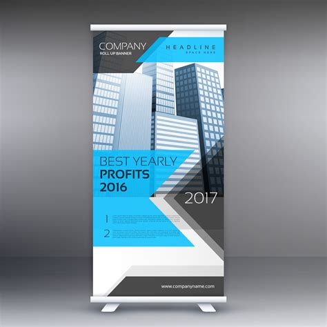 Stand Up Banner Template