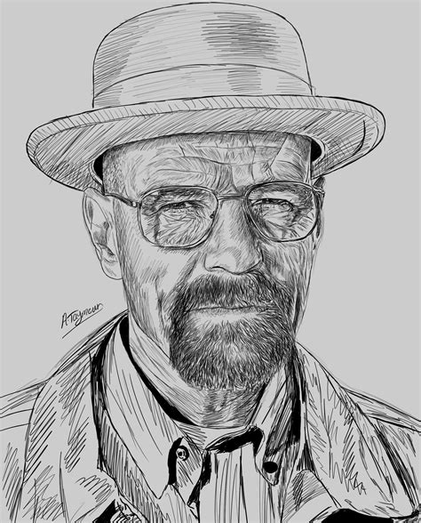 Walter White - Digital art (vector art) on Behance