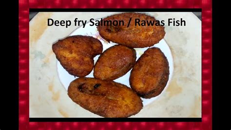 Salmon / Rawas Fish Deep Fry | New method of Fish fry | Marathi Recipe ...