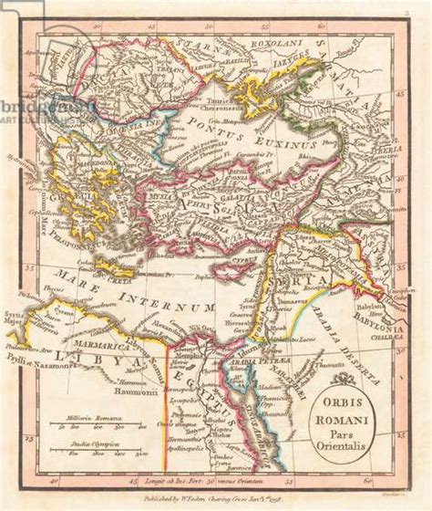 Eastern Roman Empire. Map. by Faden, William (1750-1836)