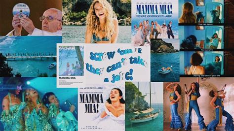 Mamma Mia Aesthetic Wallpaper Collage