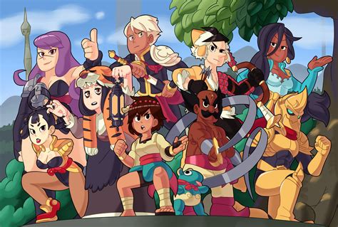 Indivisible fan art competition by Taffytoad on Newgrounds