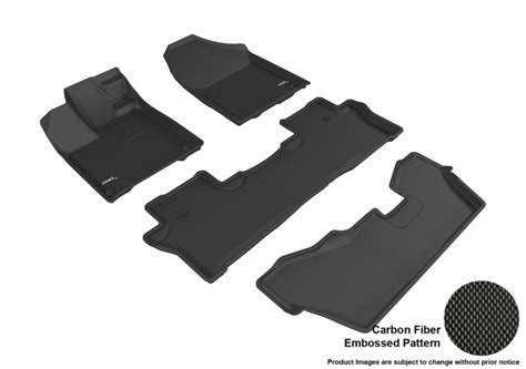 Honda Pilot 3D MAXpider Floor Mats - FAST & FREE Shipping!