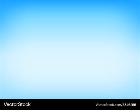 Blue sky gradient background Royalty Free Vector Image