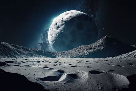 Moon Surface Wallpaper