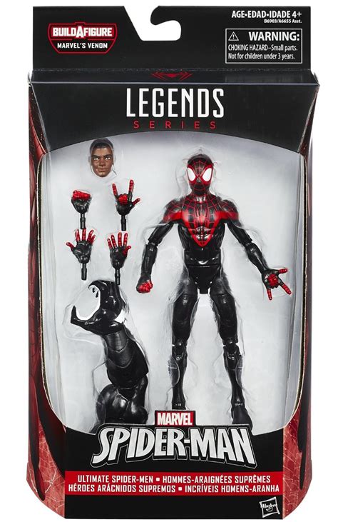 Marvel Legends Miles Morales Spider-Man 6" Review & Photos! - Marvel ...