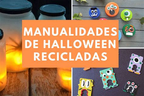 MANUALIDADES DE HALLOWEEN DE RECICLAJE 【FÁCILES】