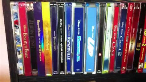 Disney blu ray steelbook collection - YouTube