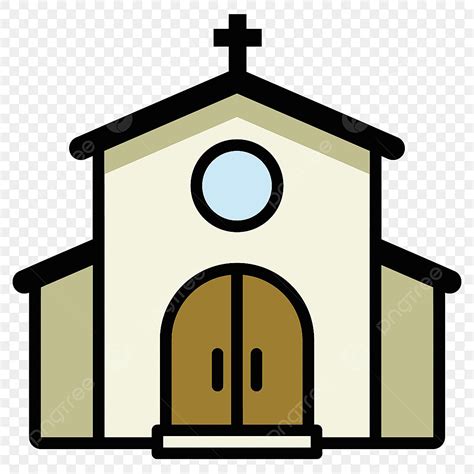 Church Icon Clipart Transparent PNG Hd, Church Icon Design Illustration ...