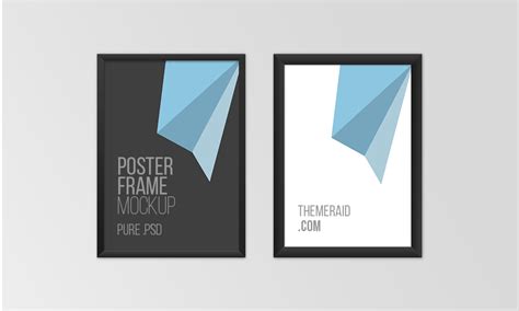 Free Psd Poster Frame Mockup