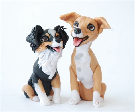 Custom Puppy Cake Toppers Wedding Cake Topper With Dog - Etsy