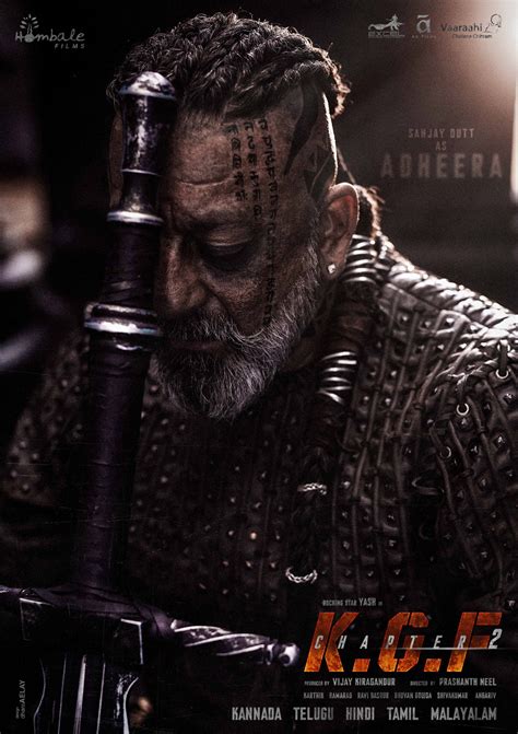 KGF Chapter 2: Sanjay Dutt's First Look Poster Released - Kerala9.com