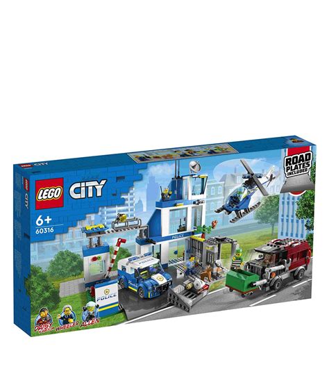 LEGO® CITY 60316 POLICE STATION, AGE 6+, BUILDING BLOCKS, 2022 (668PCS)