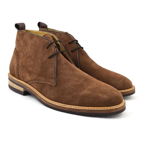 Buy Mens Brown Suede Desert Boots | Gucinari Design