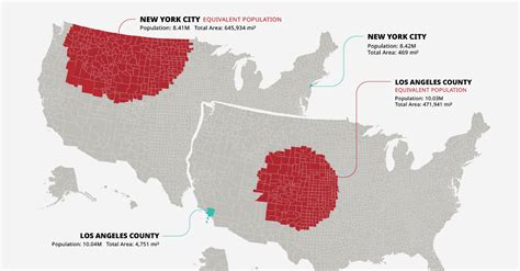 These Powerful Maps Show the Extremes of U.S. Population Density