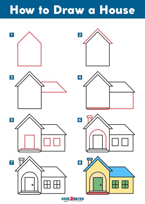 How to Draw a House - Cool2bKids