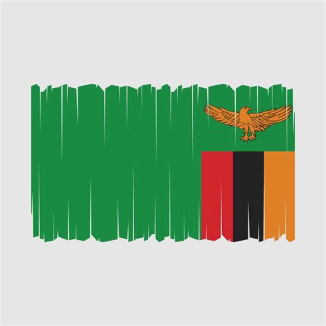 Zambia Flag Vector 21651295 Vector Art at Vecteezy