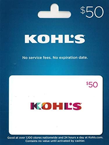 Amazon.com: Kohl's Gift Card $50 : Gift Cards