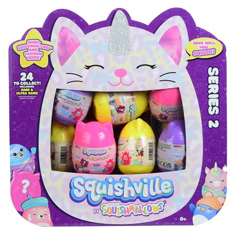 Buy Squishville by Squishmallows, 24 Piece Egg Set - Official Kellytoy ...